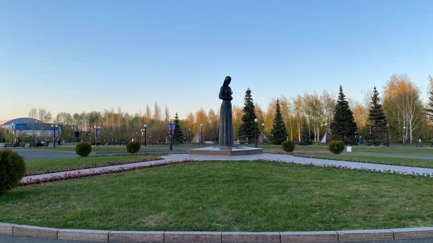 Территория парка Победы