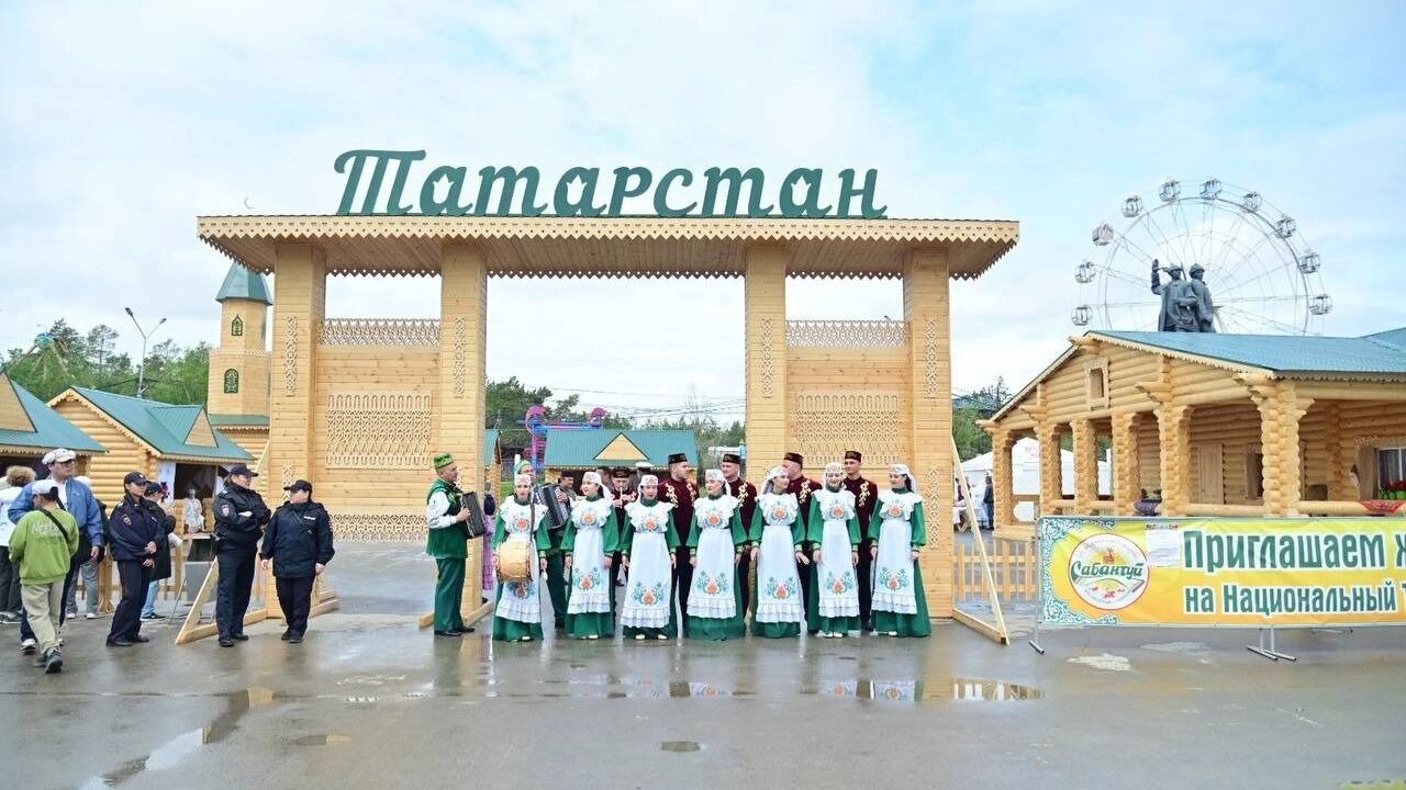 Сабантуй в Якутии