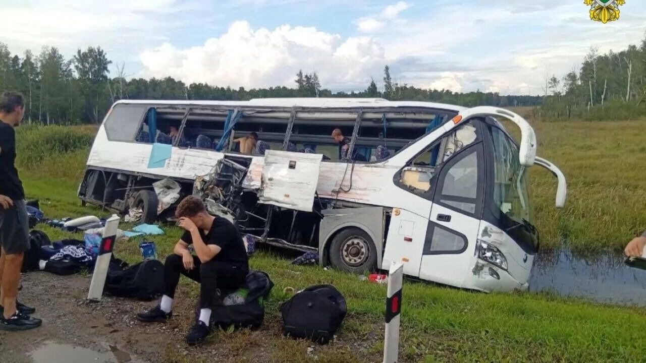 Кадры с места происшествия, опубликованные пресс-центром прокуратуры
