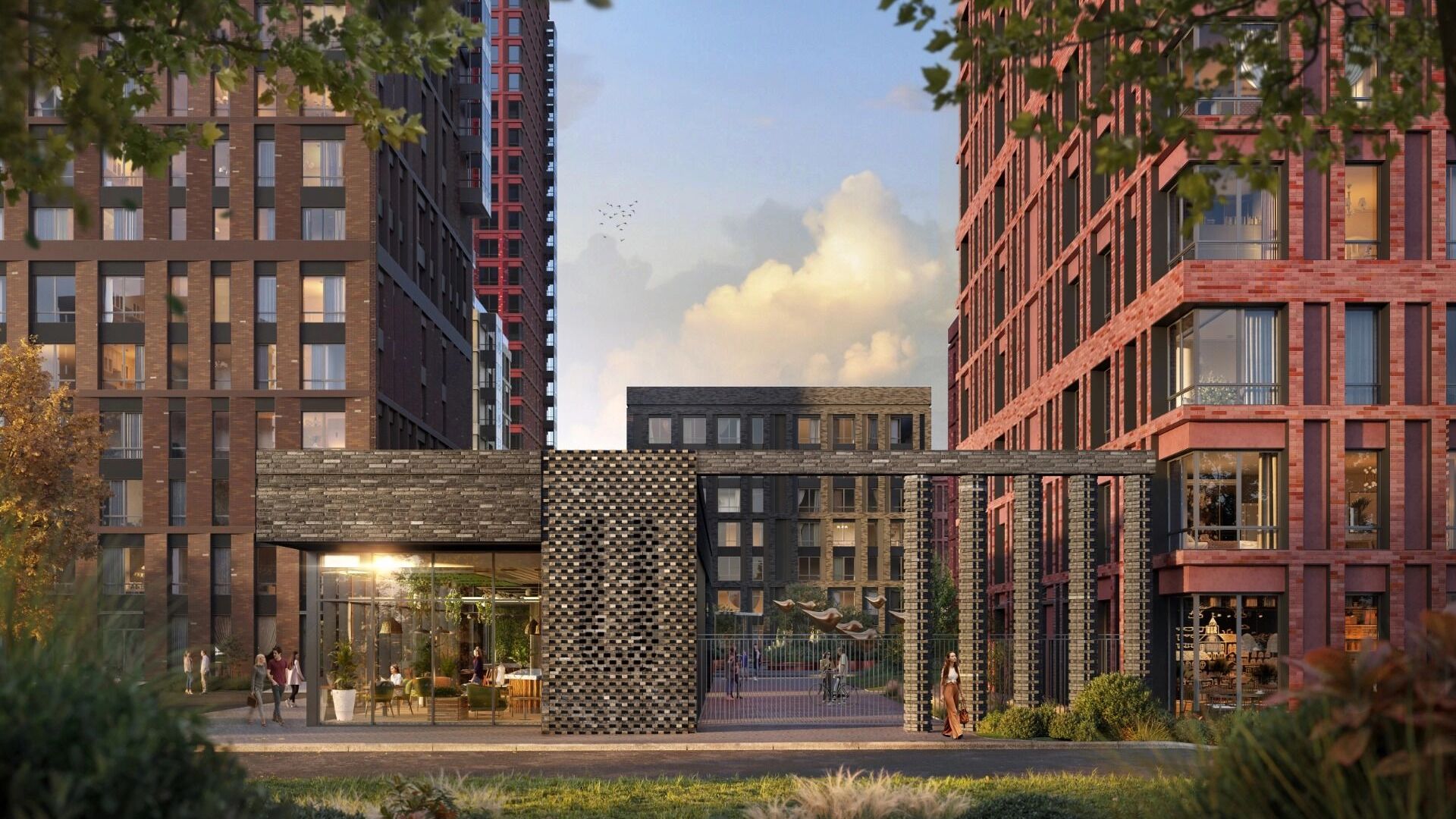 ГК «Садовое кольцо» завершила кладку в двух корпусах первой очереди ЖК Urman City