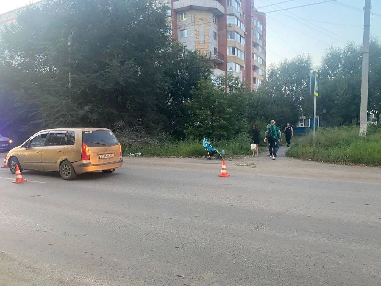 Фото с места ДТП