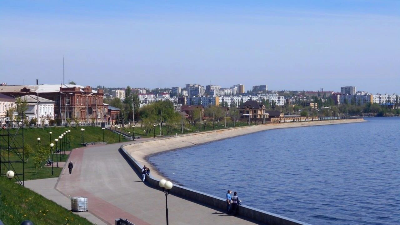 Набережная Камышина