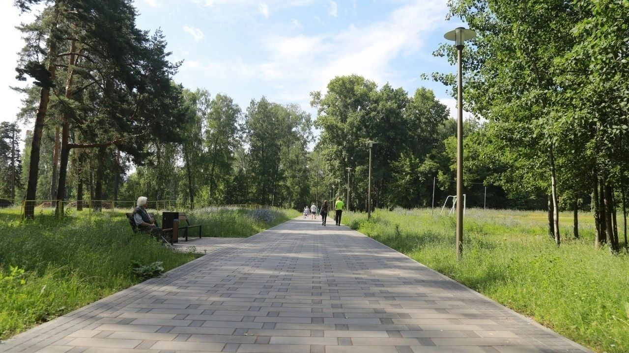 В парке Березовая роща в Ижевске установили ограждения