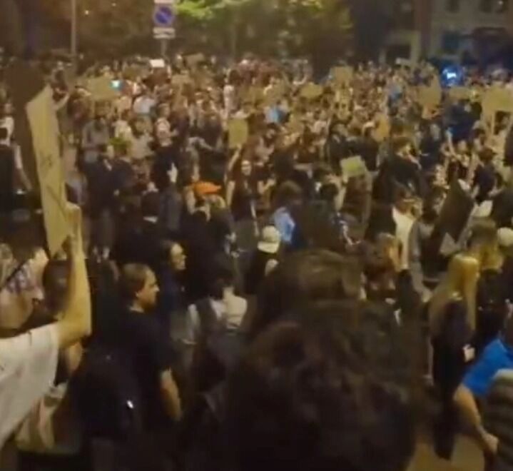 Акция протеста в Киеве