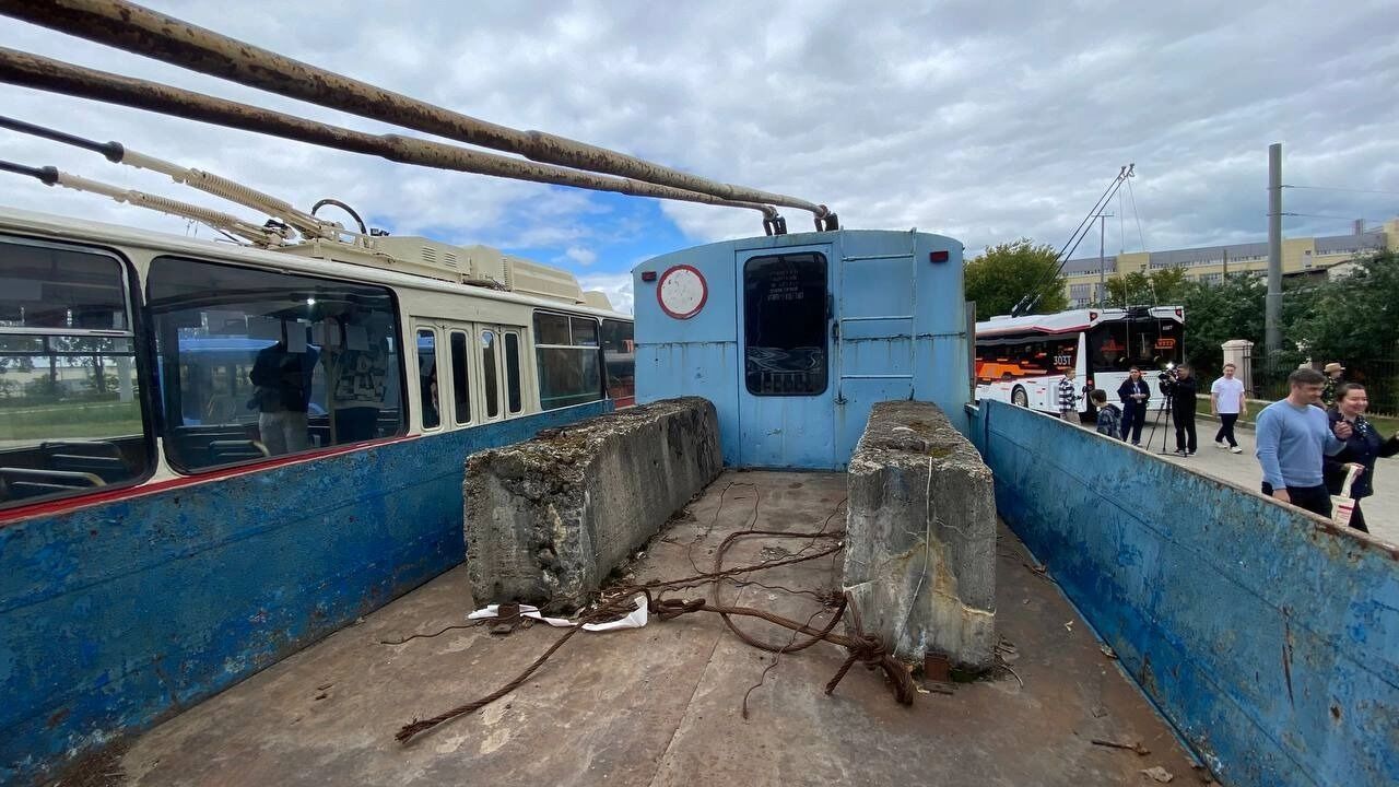 Старинные модели электротранспорта на выставке в&nbsp;Нижнем Новгороде