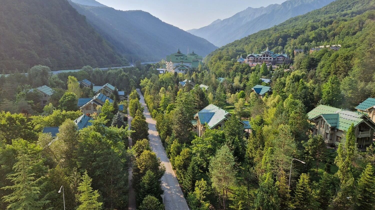 Курорт Газпром Поляна в Сочи