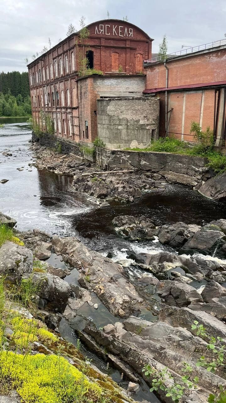 ГЭС Ляскела еще действует, но не все ее корпуса