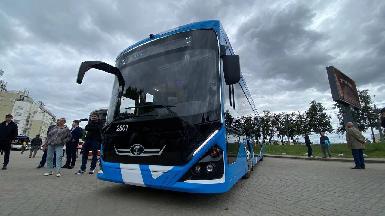 Новый электротранспорт на выставке в Нижнем Новгороде