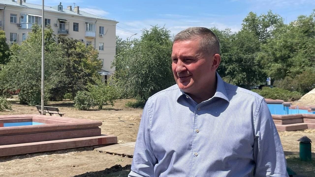Реконструкция фонтана в сквере Симбирцева