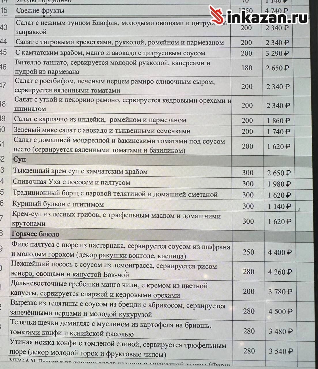 VIP-меню на&nbsp;ПМЭФ