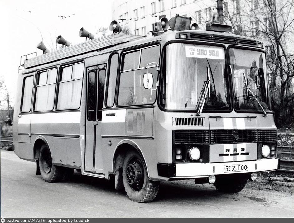 Автобус в 1988 году в Нижнем Новгороде