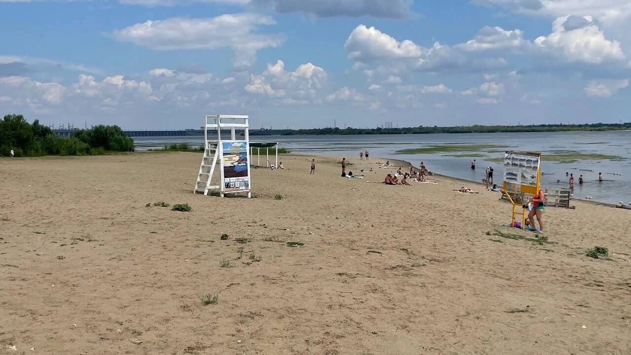 Пляж на Спартановке