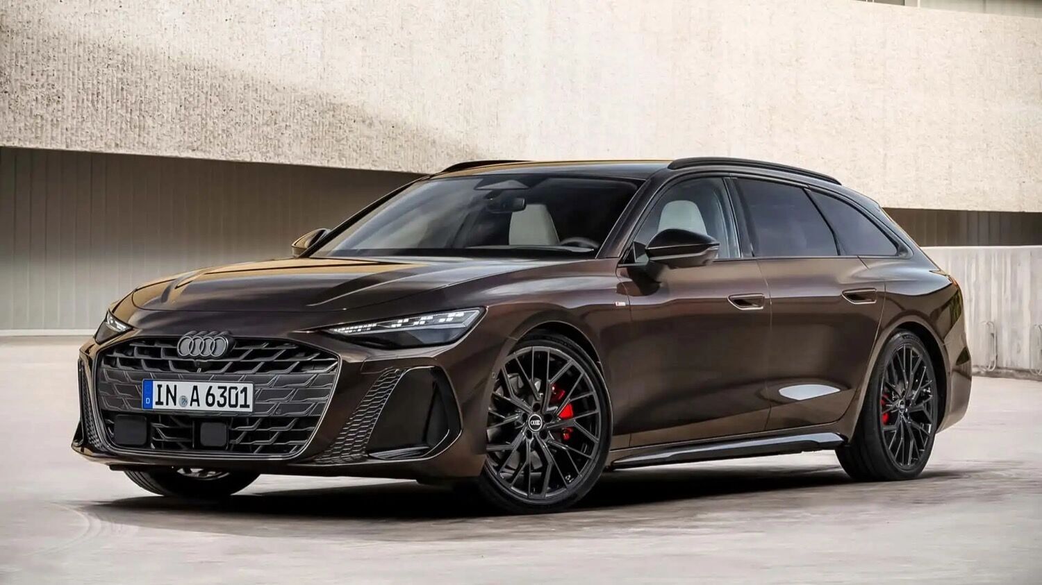 Audi A6 в кузове Avant показали на месяц раньше седана