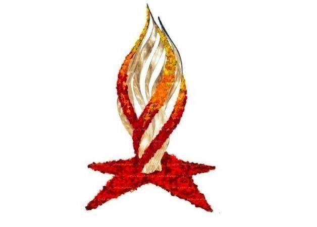 Эскиз композиции «Вечный огонь»
