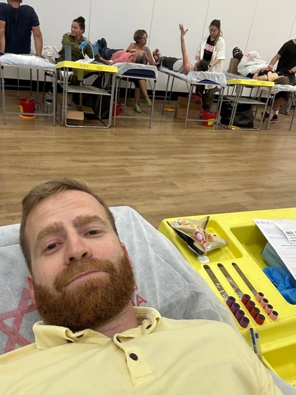 Беагон поделился с&nbsp;NewsNN фото, как сдавал кровь