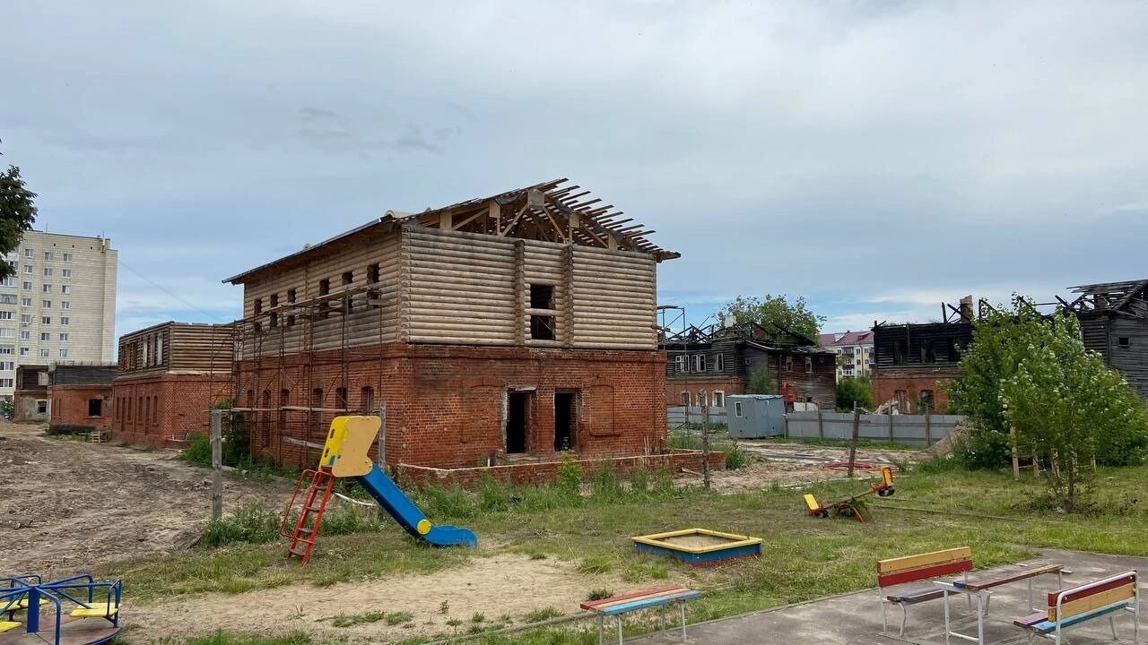 Квартал «Полукамушек» находится в&nbsp;окружении многоквартирных домов