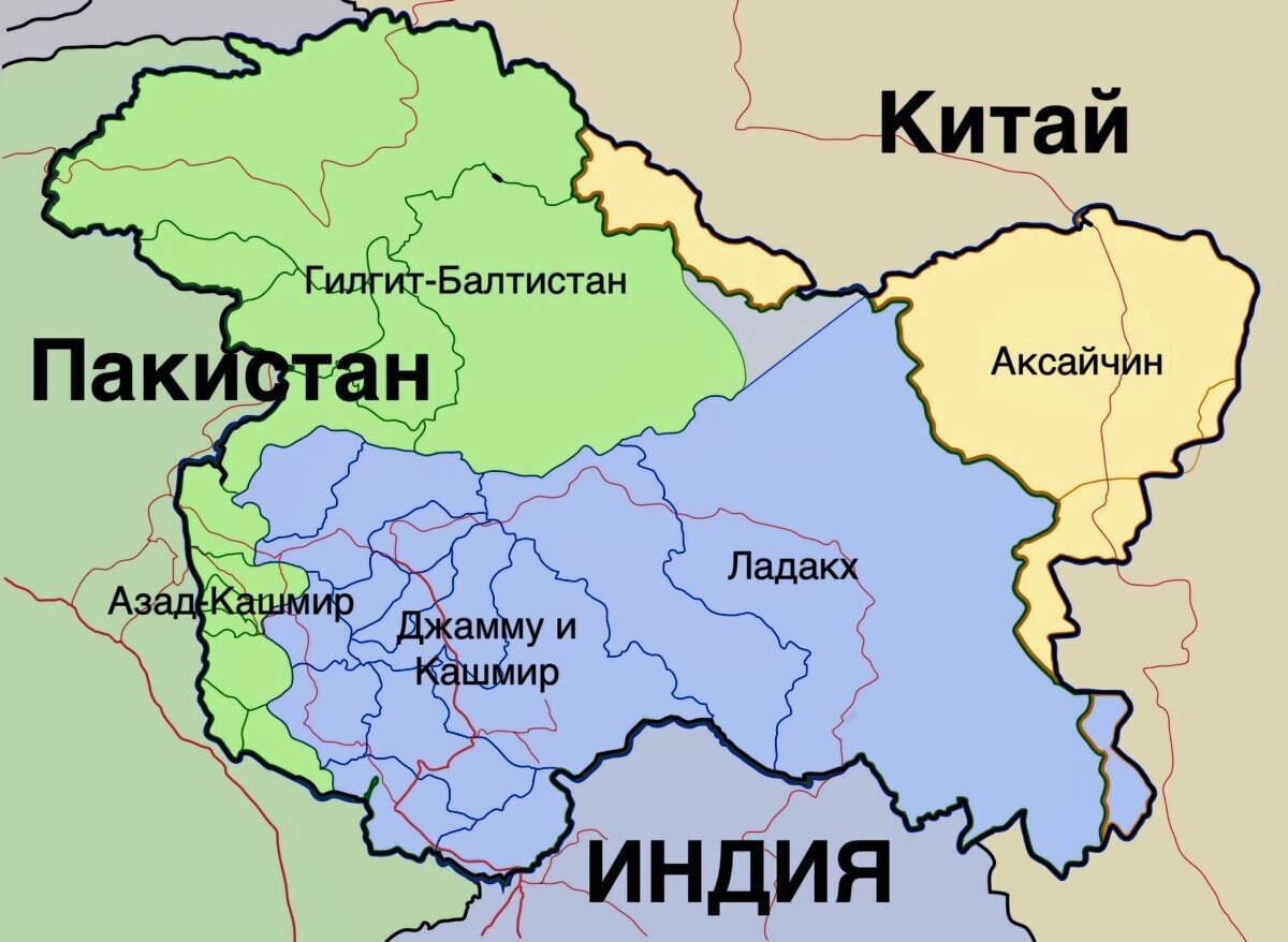 Несмотря на три индо-пакистанские войны Кашмир до сих пор не могут поделить