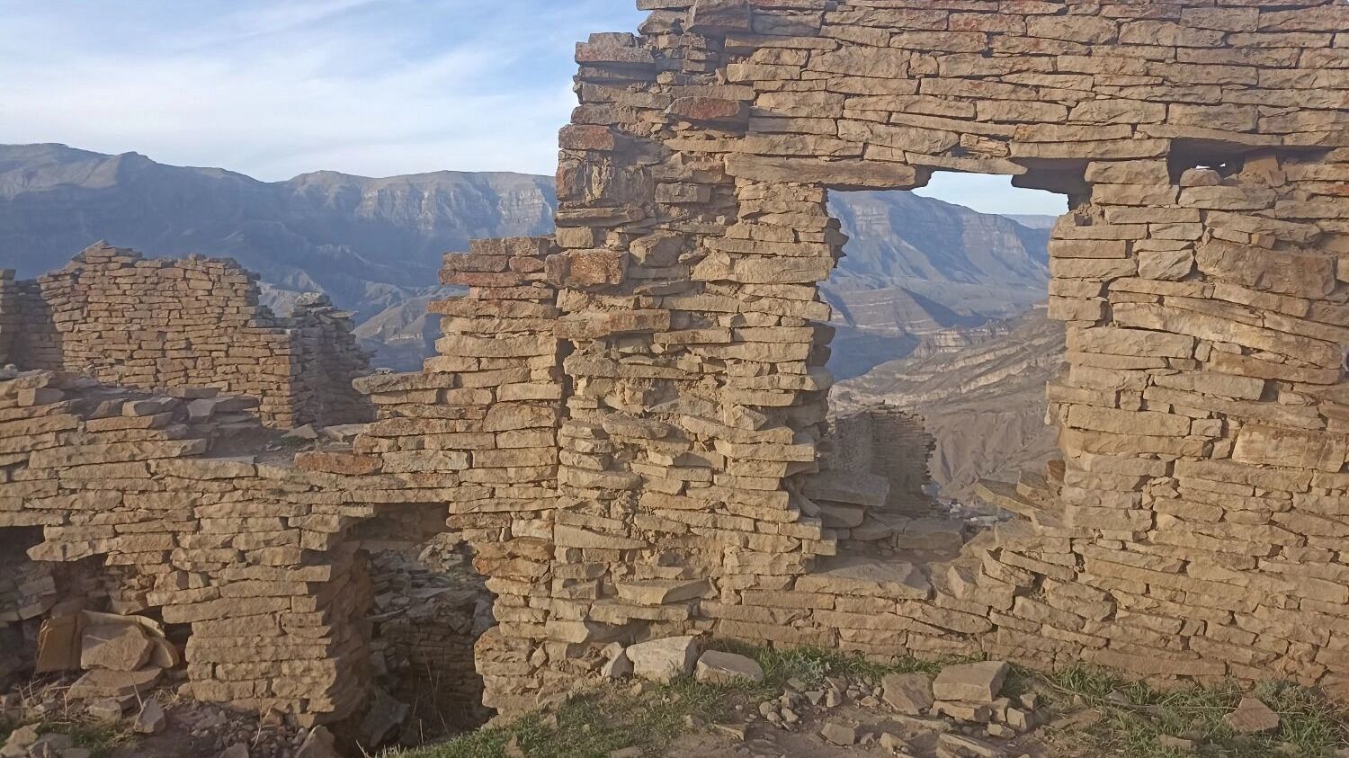 На&nbsp;фото: горный аул в&nbsp;Дагестане