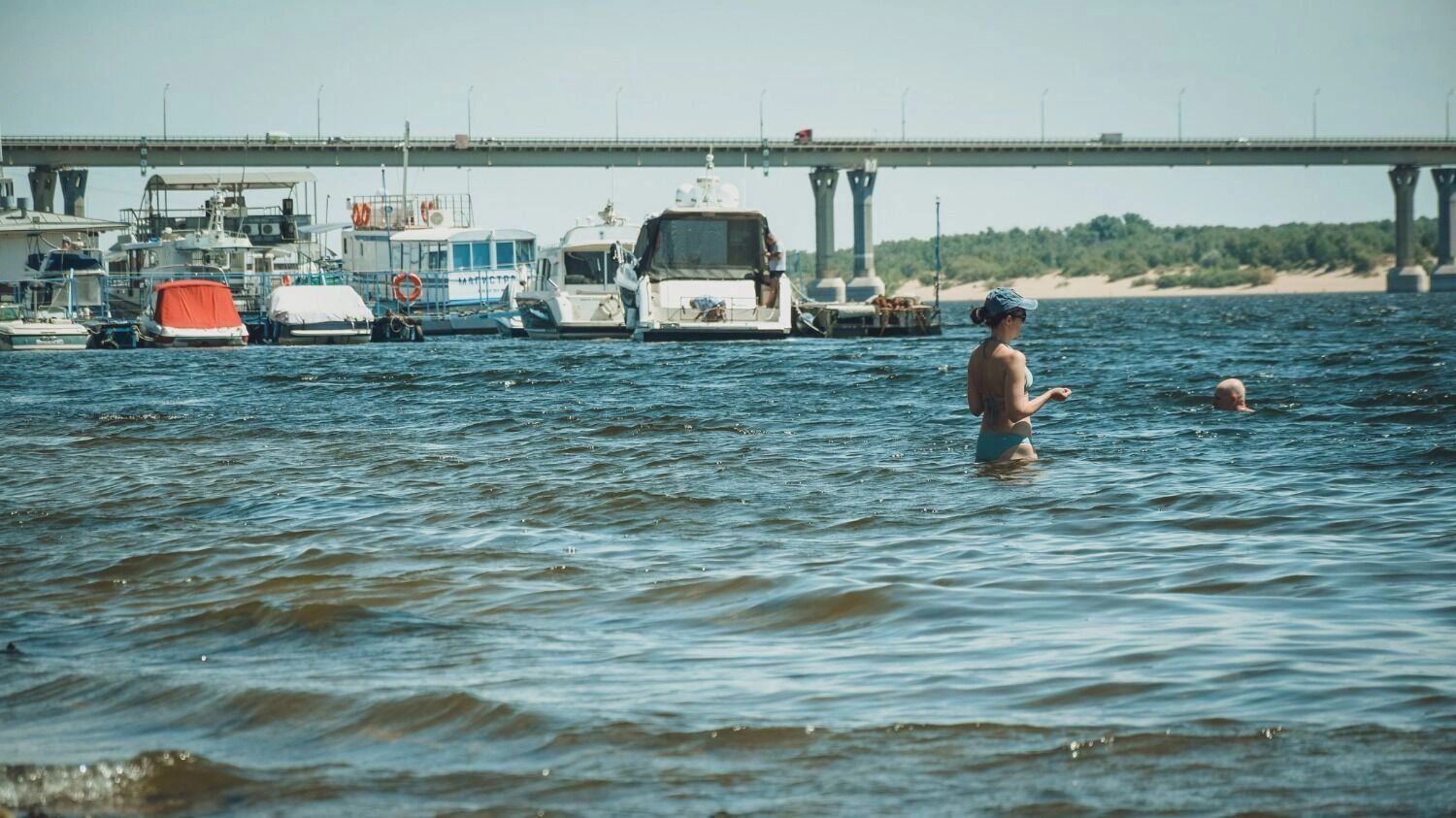 Температура воды в Волге в июле
