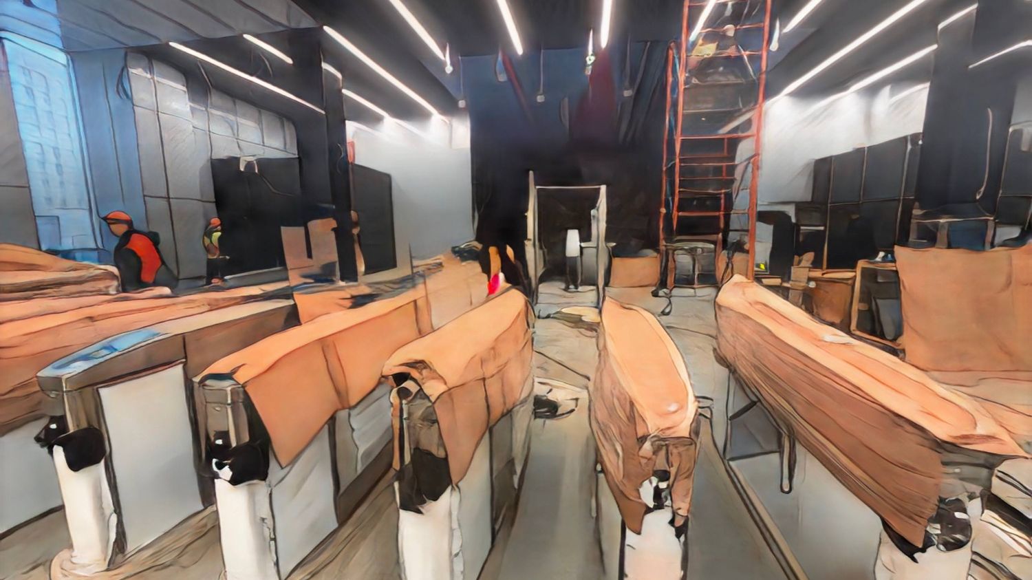 На станции метро «Путиловская» в Петербурге началась установка турникетов