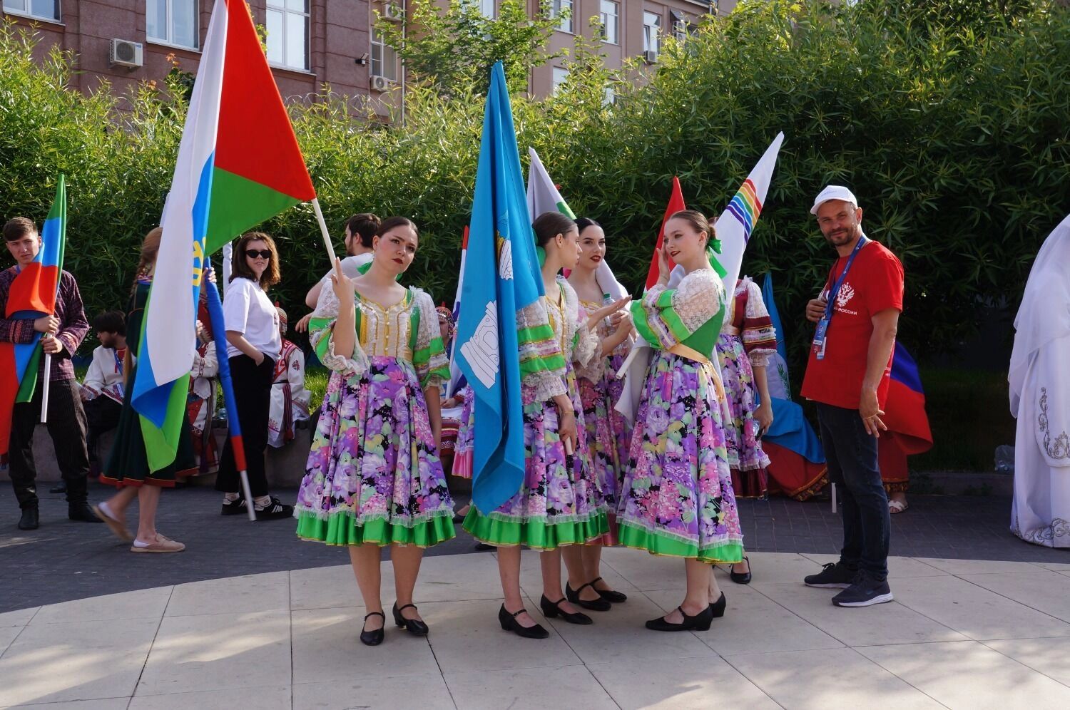 Этнофестиваль в рамках Дня России