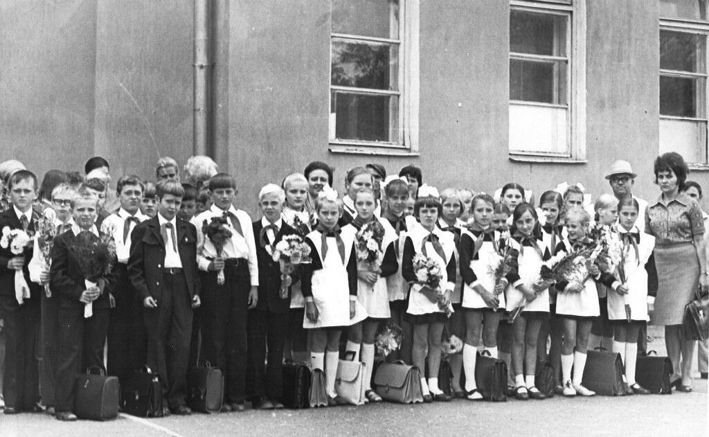 Школа №3, 1&nbsp;сентября 1976&nbsp;года