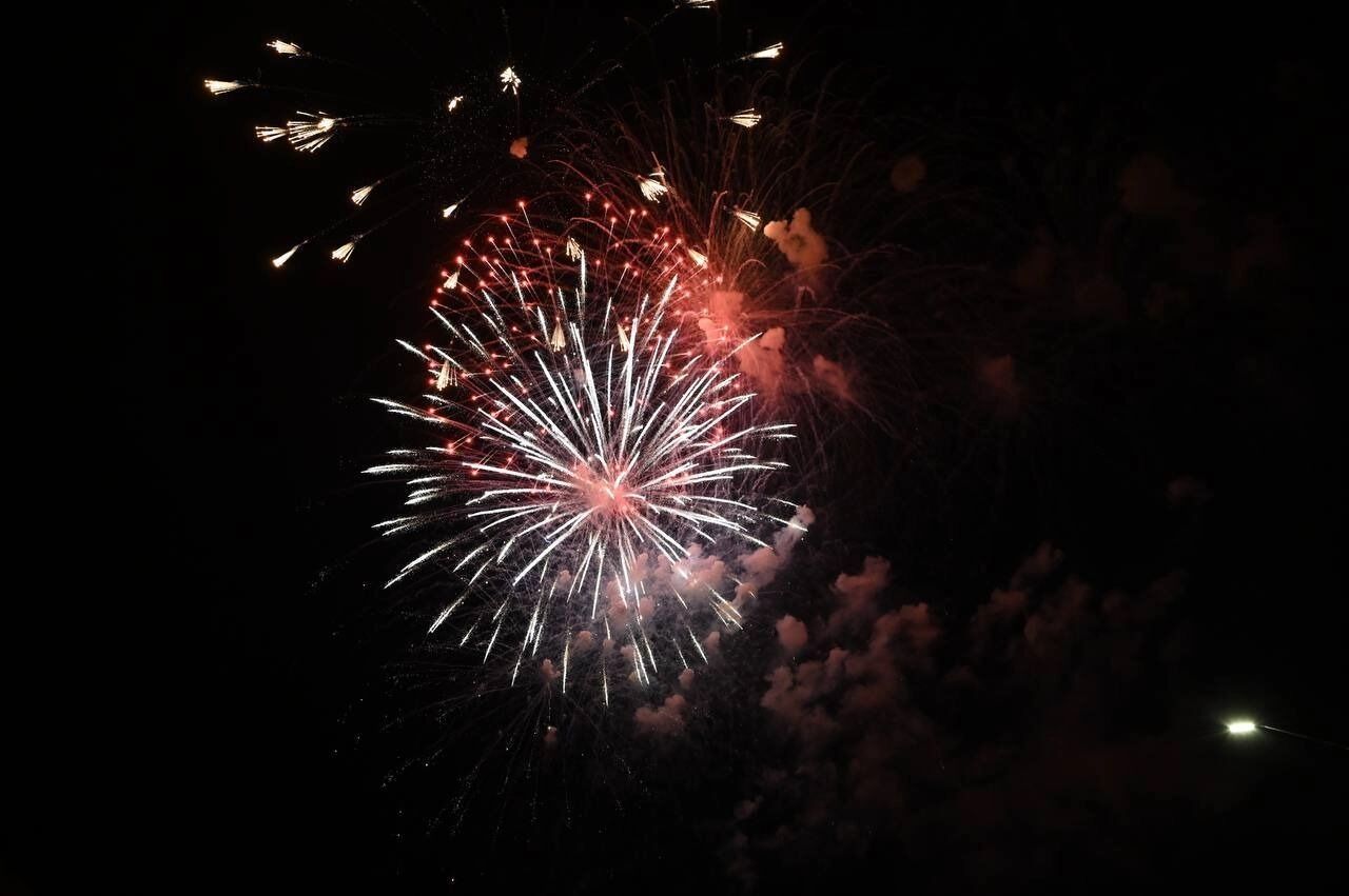 Салют в Белгороде в 2022 году