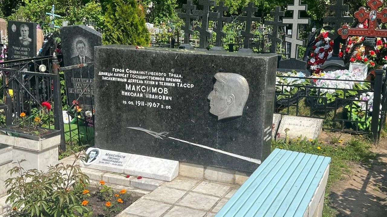 Могила Максимова