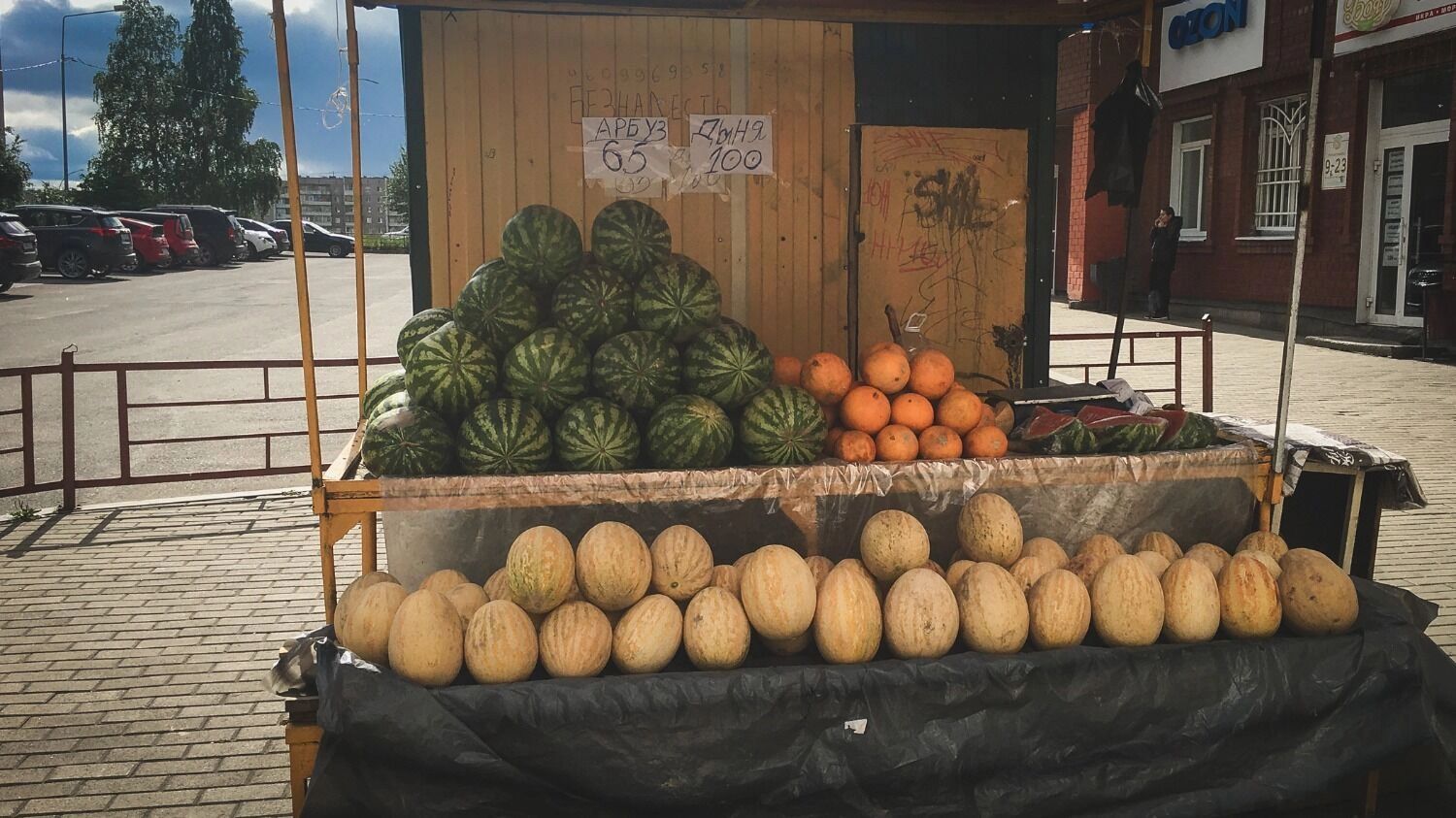 Приобретать арбузы лучше не&nbsp;у&nbsp;дороги