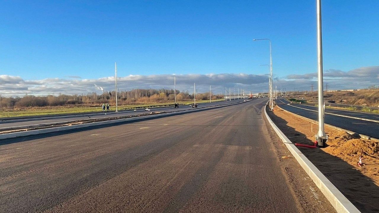 В Смольном оценили готовность новой трассы Петербурга (фото)