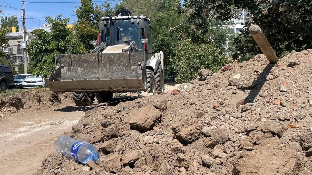 Реконструкция фонтана в сквере Симбирцева