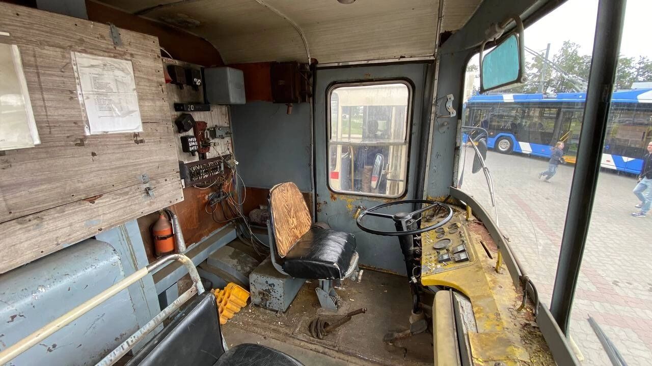 Старинные модели электротранспорта на выставке в&nbsp;Нижнем Новгороде