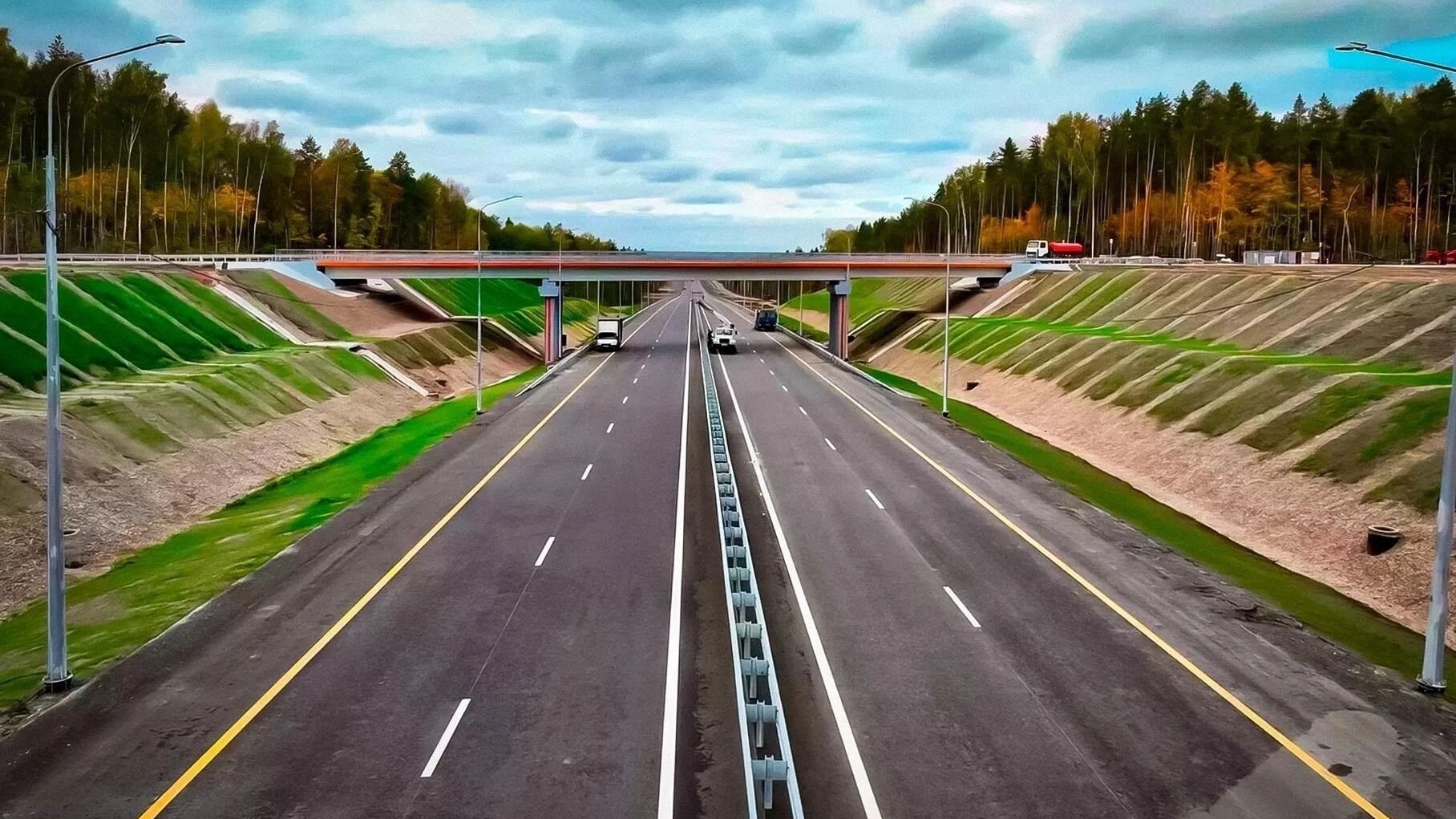 Новый участок автобана, пересекающего Пермский край, откроют на следующей неделе