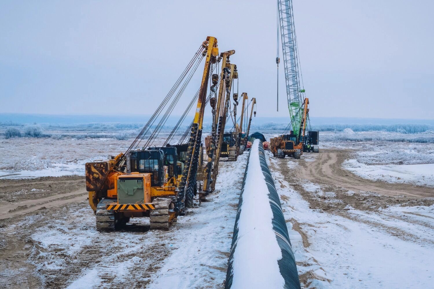 Строительство газопровода «Белогорск&nbsp;— Хабаровск»