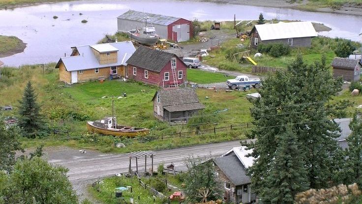 Русская деревня Нинильчик на Аляске